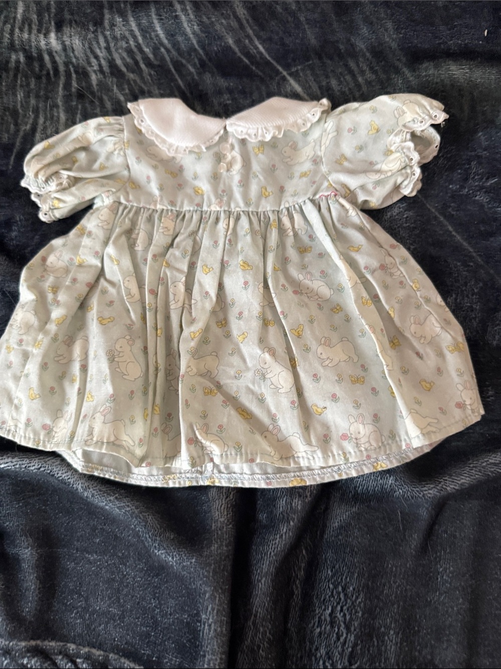 Vintage Bitty Baby Easter Dress for dolls